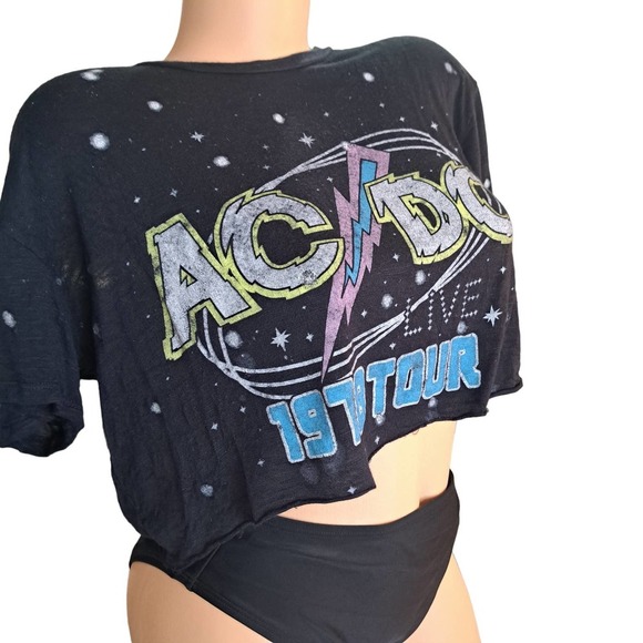 AC/DC 1978 Tour womens Tee - Picture 1 of 6